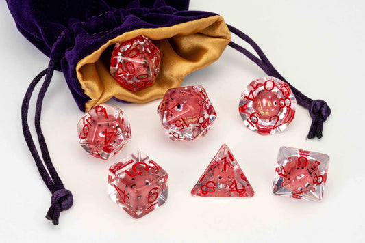 FanRoll by Metallic Dice Games Dungeons & Dragons Beholder Resin Dice Set