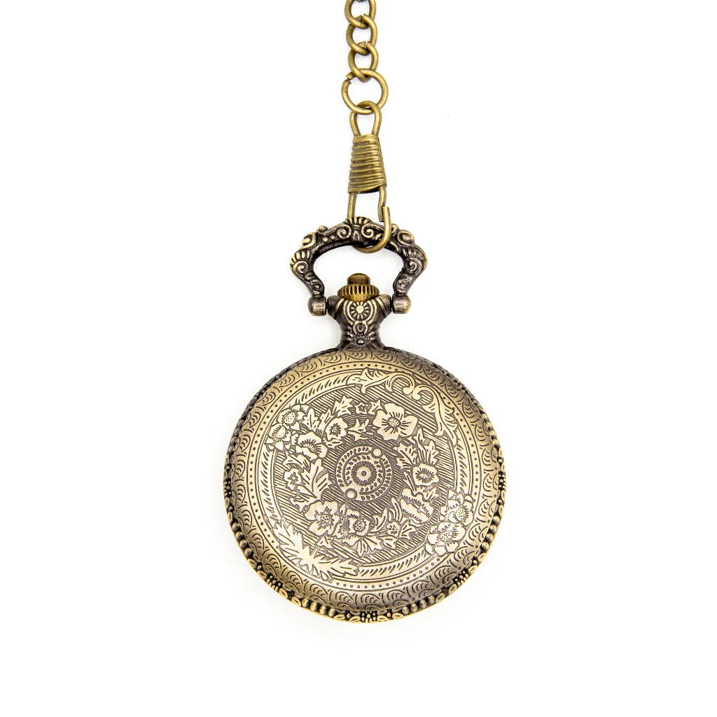 Fate’s Guardian | Pocket Watch Case | Ancient Gold - Pocket Watch