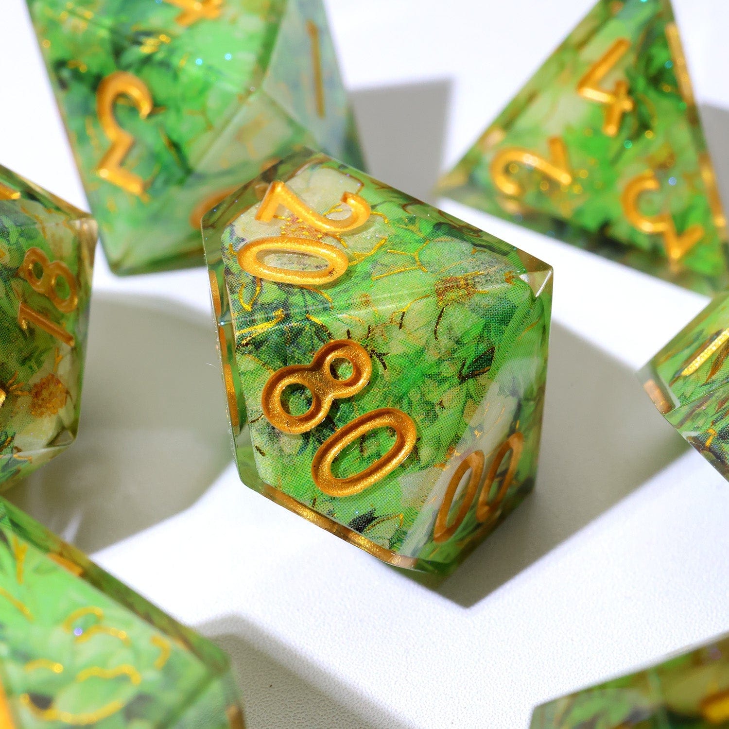 Tabletop Dominion DICE Feygrove | Art Core Dice | 7 Piece Set