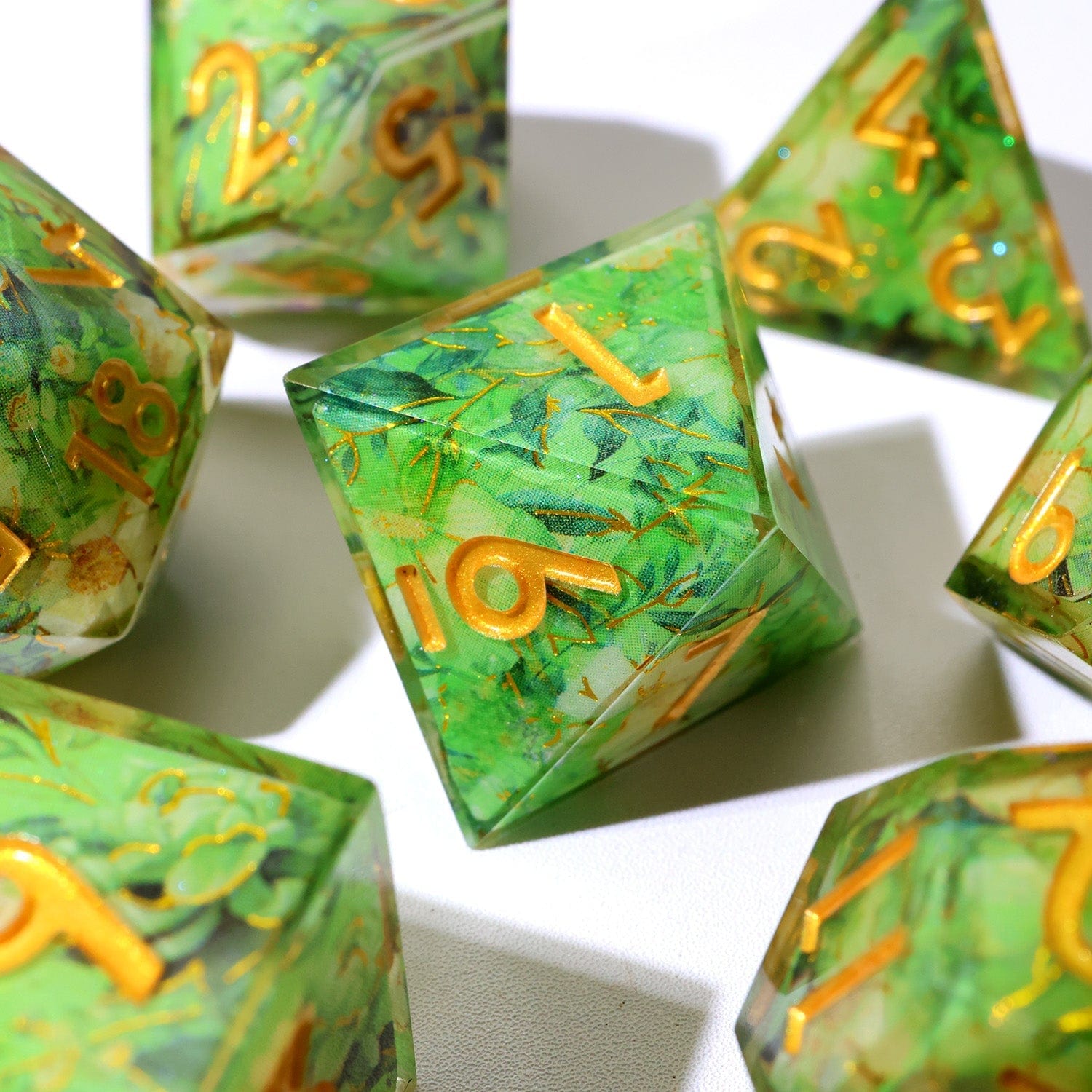 Tabletop Dominion DICE Feygrove | Art Core Dice | 7 Piece Set