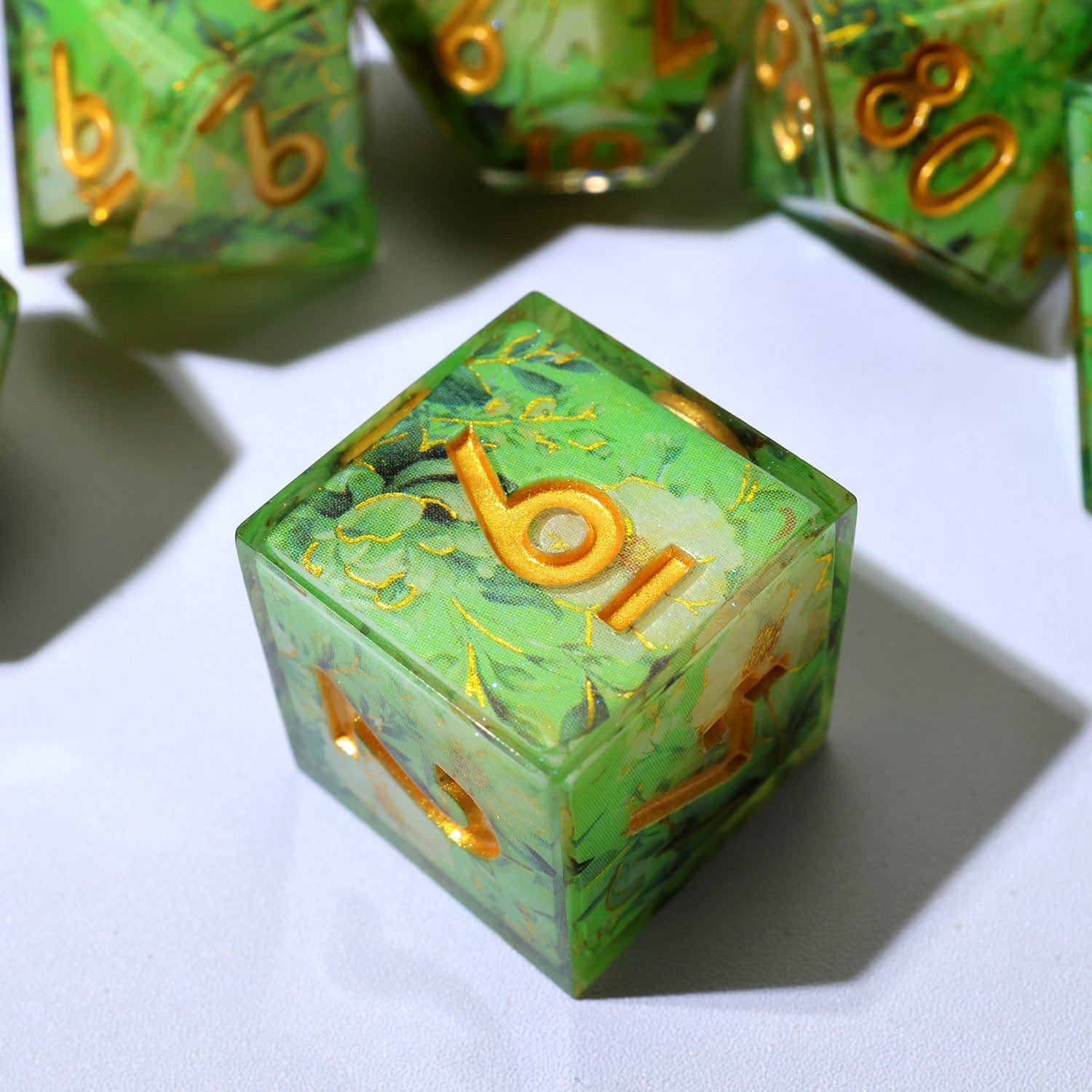 Tabletop Dominion DICE Feygrove | Art Core Dice | 7 Piece Set