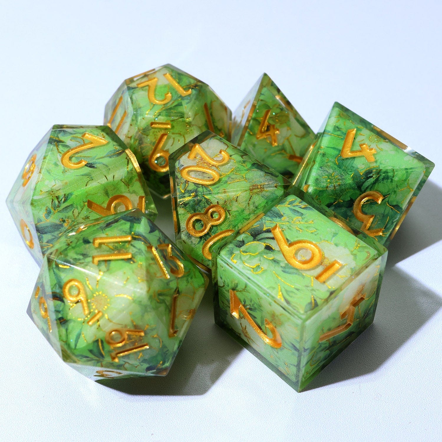 Tabletop Dominion DICE Feygrove | Art Core Dice | 7 Piece Set