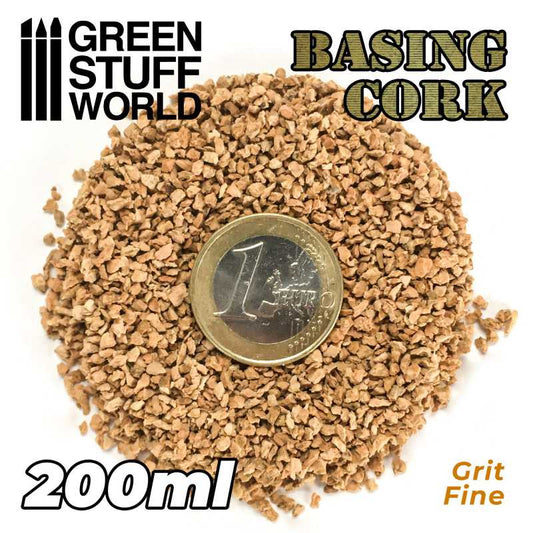 The Home Crafters Ltd. Cork Green Stuff World: Fine Basing Cork Grit - 200ml