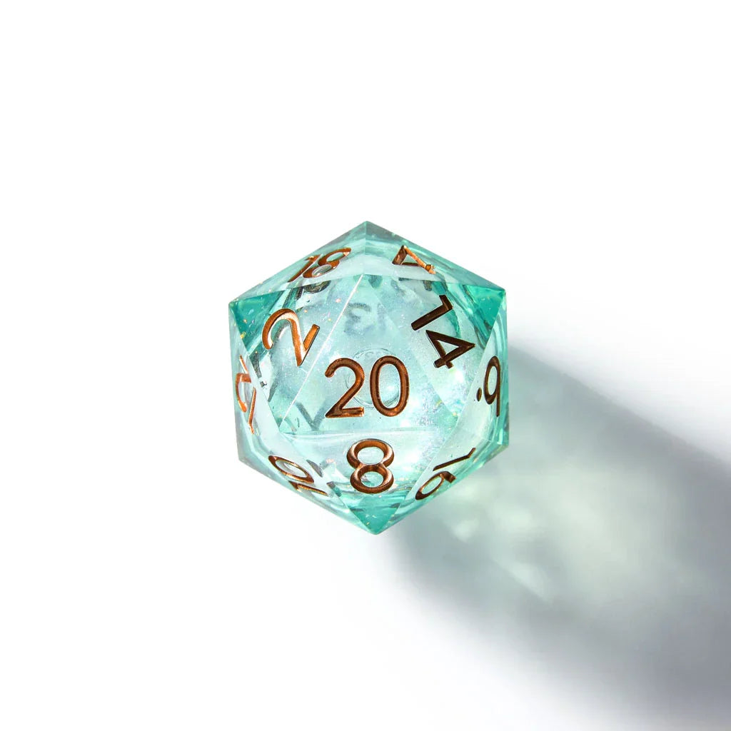 Forest Fae | 33mm D20 | Oversized Liquid Core - DICE