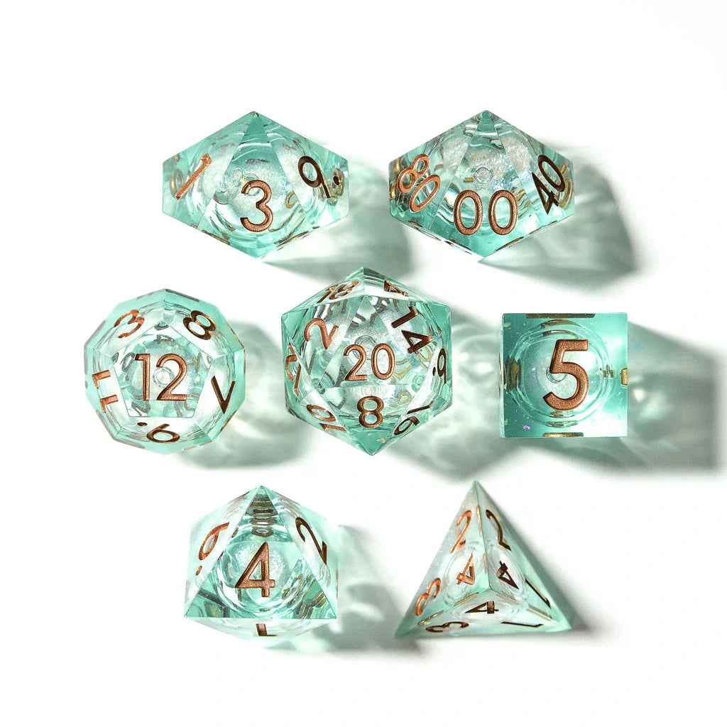 Forest Fae | Liquid Core | 7 Piece Set - DICE