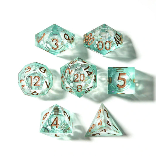 Forest Fae | Liquid Core | 7 Piece Set - DICE