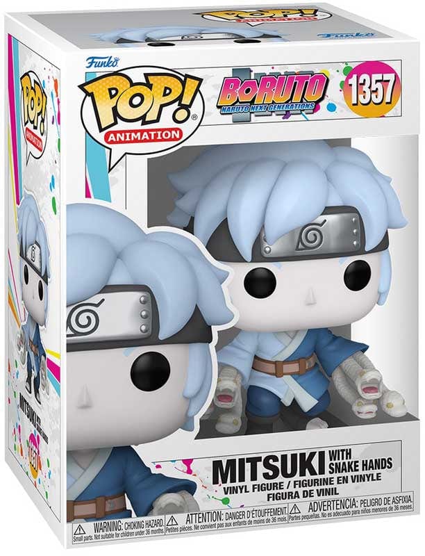 Purple Anime Funko Pop FUNKO POP ANIMATION: BORUTO - MITSUKI - SNAKE HANDS