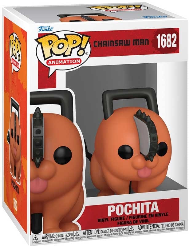 Purple Anime Funko Pop FUNKO POP ANIMATION - CHAINSAW MAN - POCHITA
