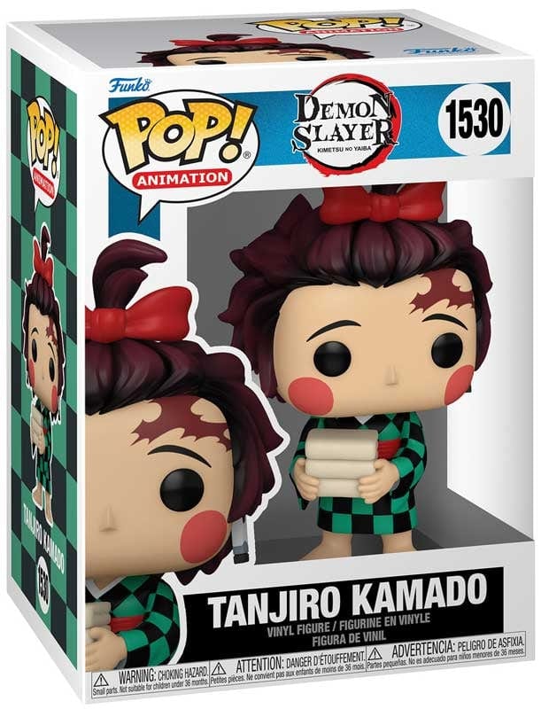 Purple Anime Funko Pop FUNKO POP ANIMATION: DS - TANJIRO (KIMONO)