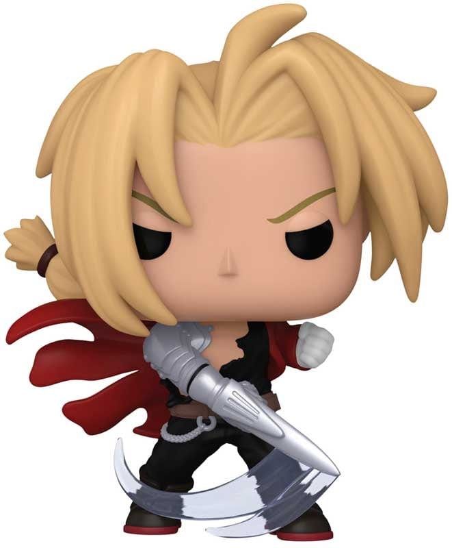Purple Anime Funko Pop FUNKO POP ANIMATION: FMA:B - E ELRIC W/BLADE