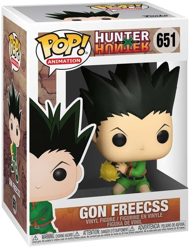 Purple Anime Funko Pop FUNKO POP ANIMATION: HUNTER X HUNTER - GON FREECS JAJANKEN