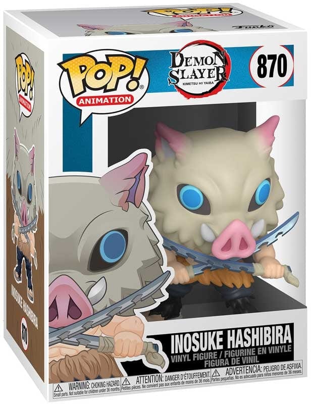 Funko Pop FUNKO POP ANIMATION: DEMON SLAYER- INOSUKE HASHIBIRA