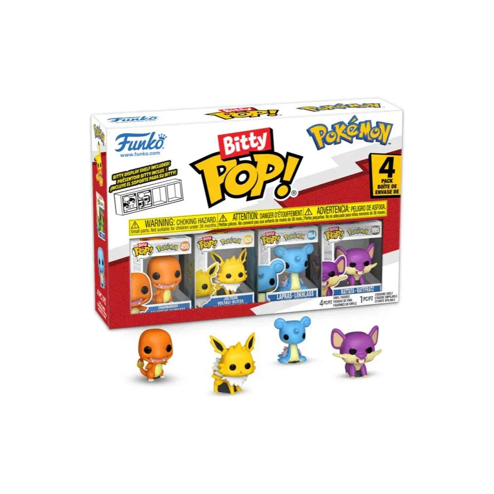 GameOn.games Action & Toy Figures Bitty POP: Pokémon - Charmander 4 Pack