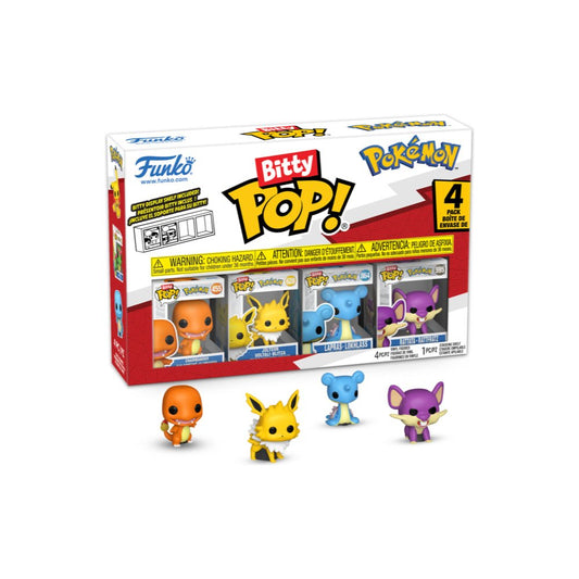 GameOn.games Action & Toy Figures Bitty POP: Pokémon - Charmander 4 Pack