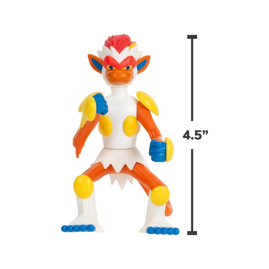 GameOn.games Action & Toy Figures Fighting-type Battle Ready 3-figure - Lucario, Pancham & Monferno