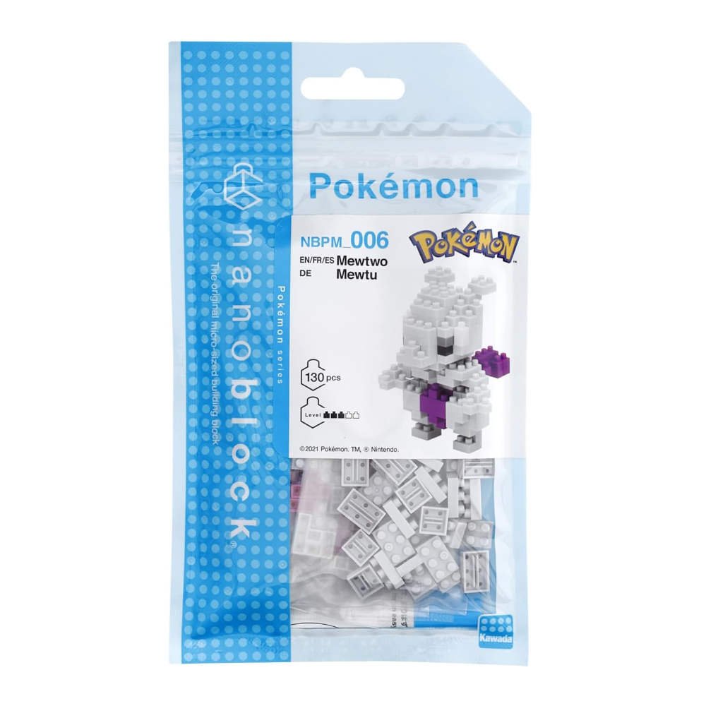 GameOn.games Action & Toy Figures Nanoblock - Mewtwo