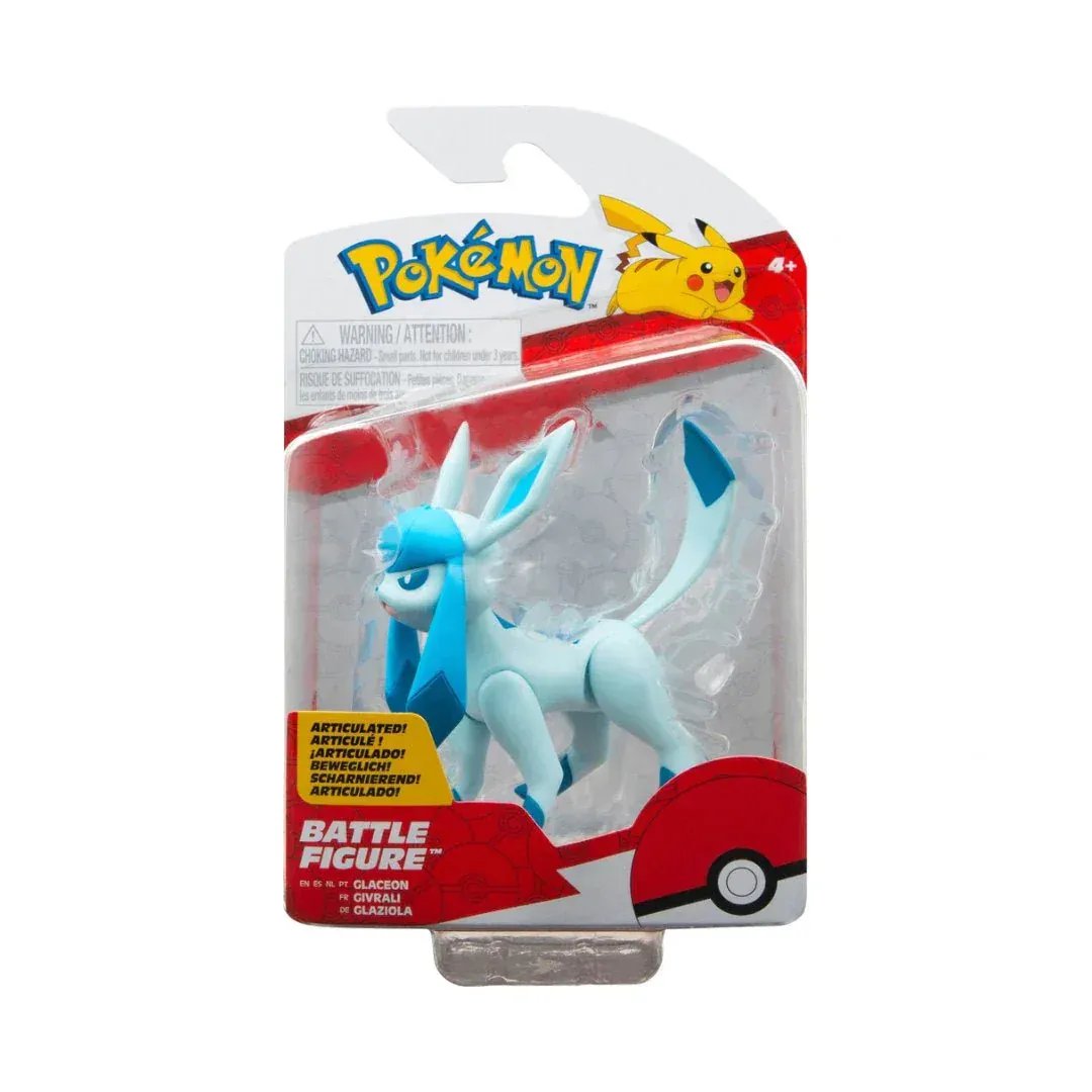 GameOn.games Action & Toy Figures Pokémon 2-3" Battle Figure Pack - Glaceon