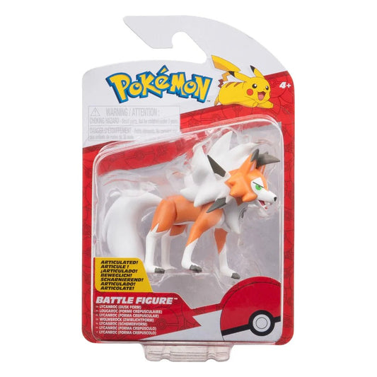 GameOn.games Action & Toy Figures Pokémon Battle Figure - Lycanroc (Dusk Form)