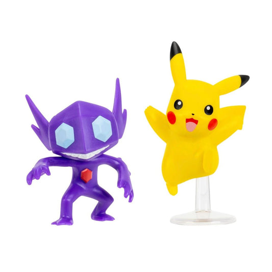 GameOn.games Action & Toy Figures Pokémon Battle Figure - Sableye & Pikachu
