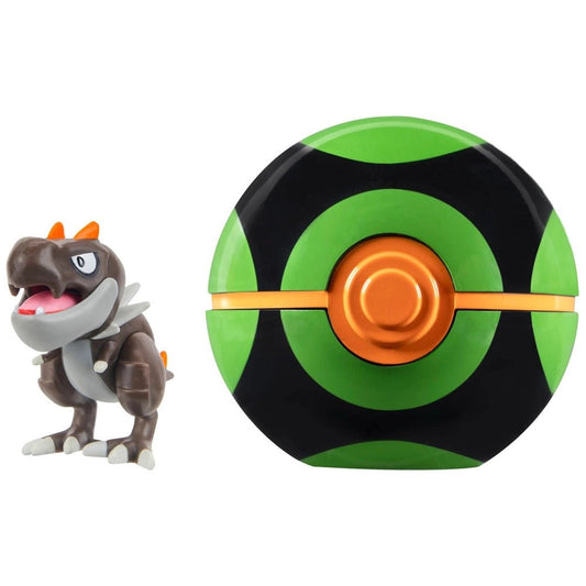 GameOn.games Action & Toy Figures Pokémon Clip 'n' Go - Tyrant & Dusk Ball