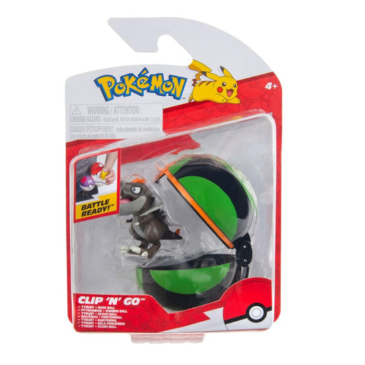 GameOn.games Action & Toy Figures Pokémon Clip 'n' Go - Tyrant & Dusk Ball