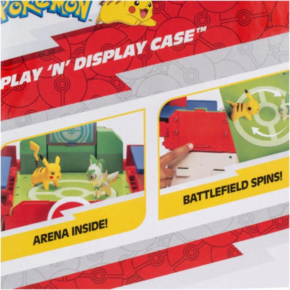 GameOn.games Action & Toy Figures Pokémon Medium Play 'n' Display Case