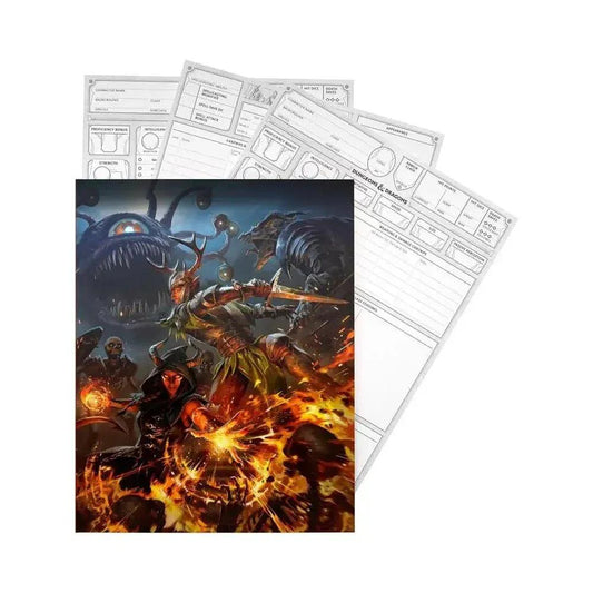GameOn.games board game Dungeons & Dragons: Character Sheets 2024