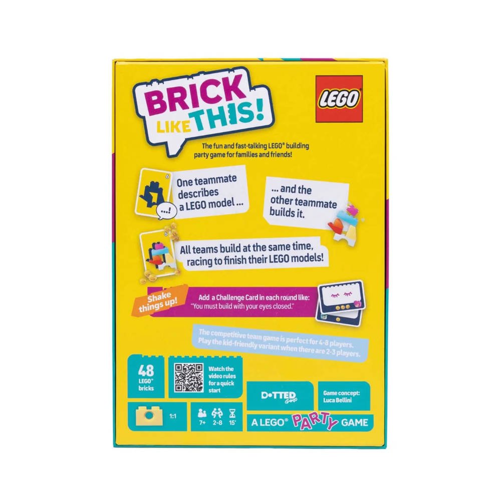 GameOn.games board game LEGO® - Brick Like This!