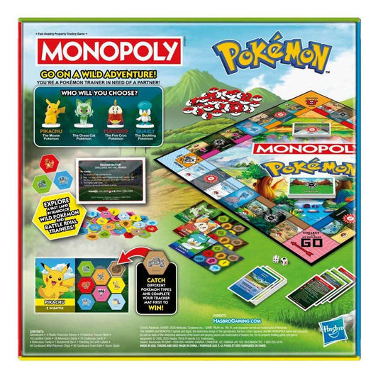 GameOn.games board game Monopoly Pokémon