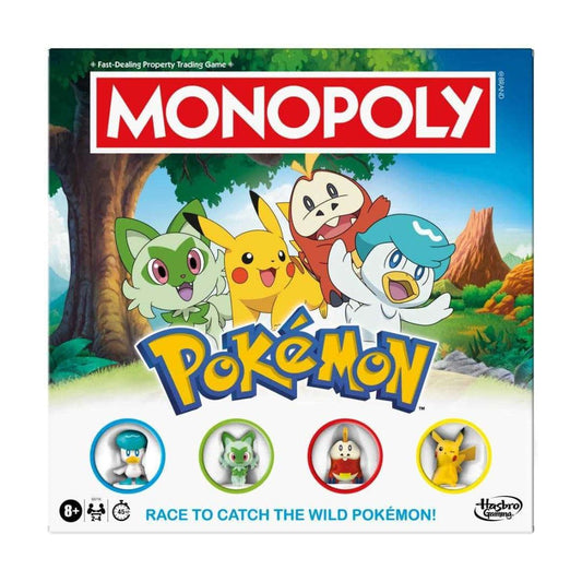 GameOn.games board game Monopoly Pokémon