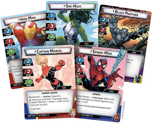 GameOn.games Collectible Trading Cards Marvel Champions: Base Game
