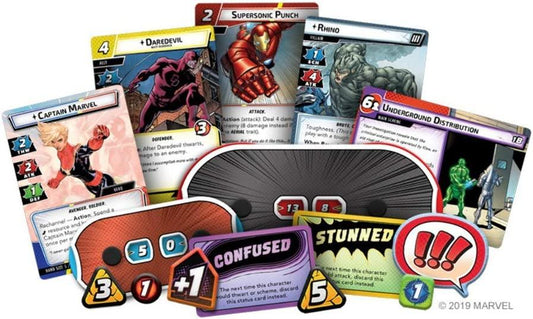 GameOn.games Collectible Trading Cards Marvel Champions: Base Game