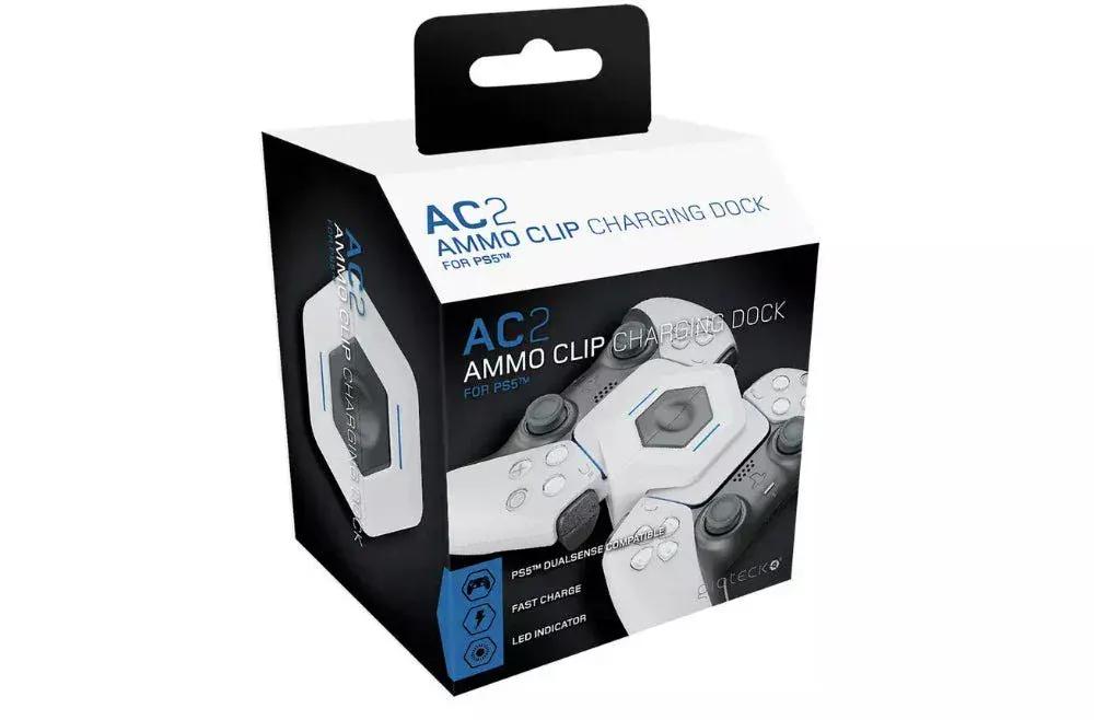 GameOn.games Gioteck AC-2 Ammo Clip Charging Station - PS5