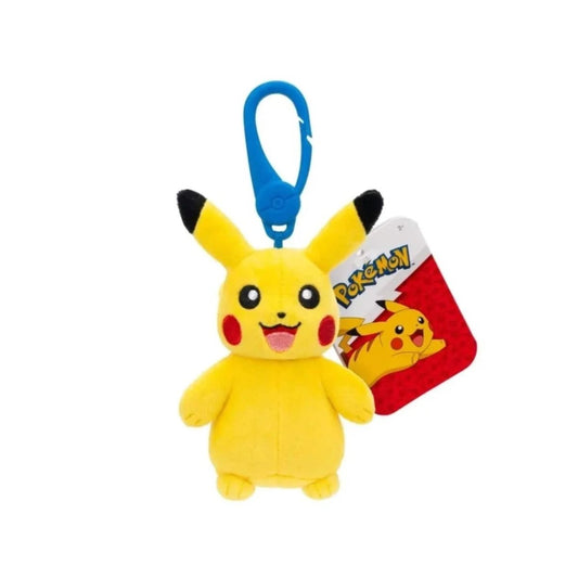 GameOn.games Plush Pikachu - 3.5" Bag Clip Plush