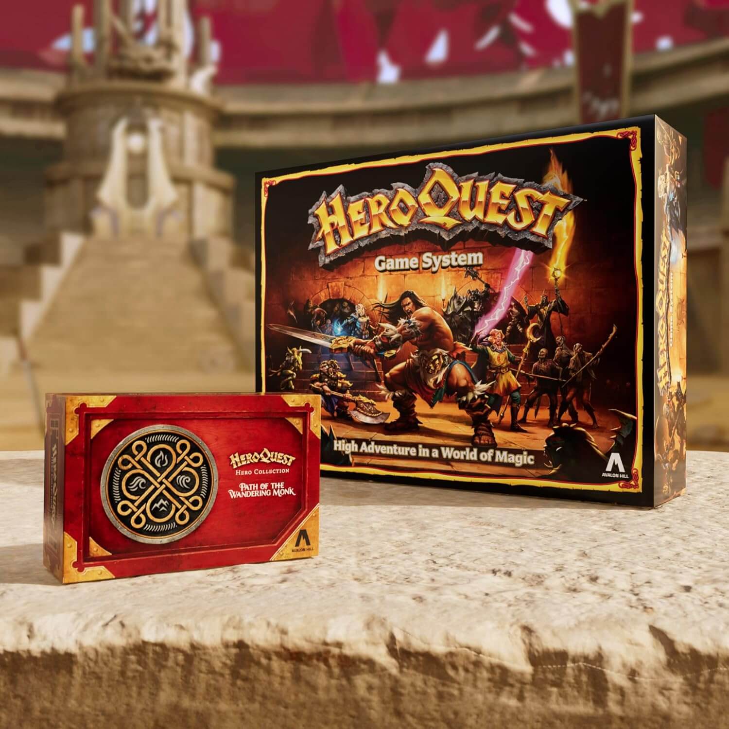 GameRaid Board Game HeroQuest Expansion Path of The Wandering Monk