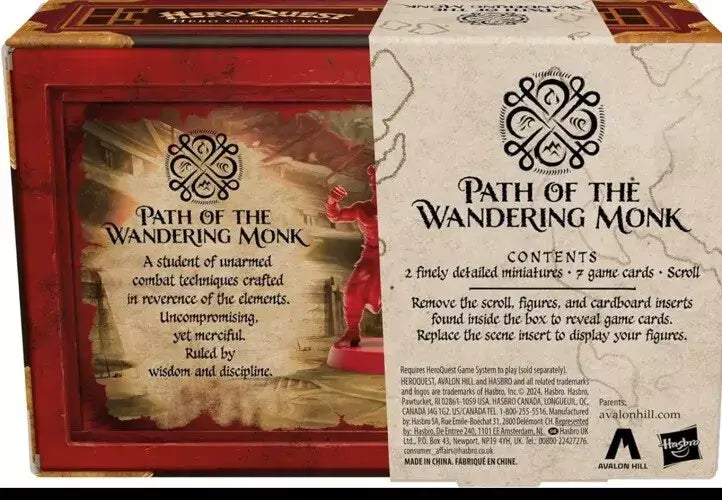 GameRaid Board Game HeroQuest Expansion Path of The Wandering Monk