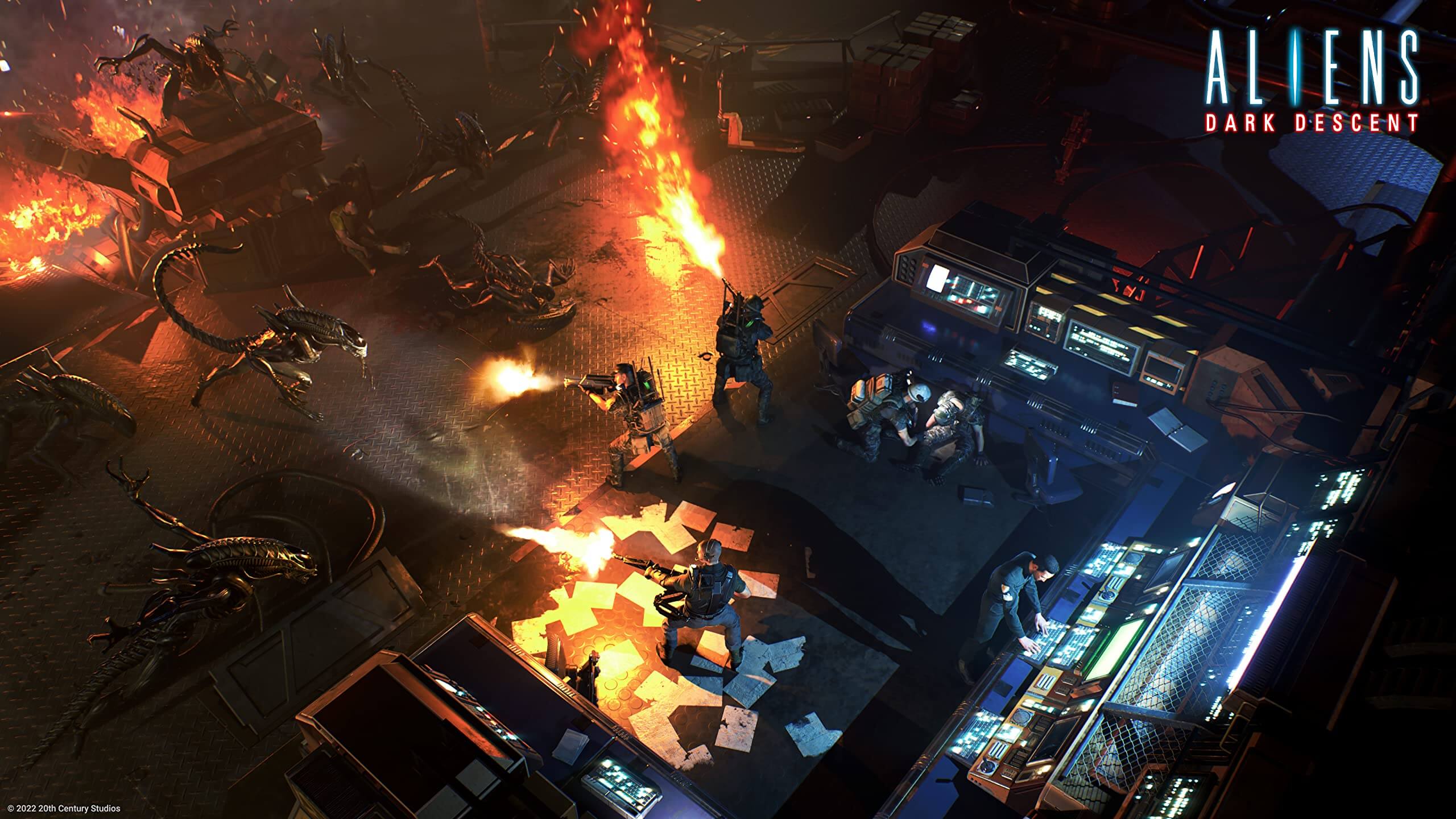 GameRaid Video Game Aliens Dark Descent PS5