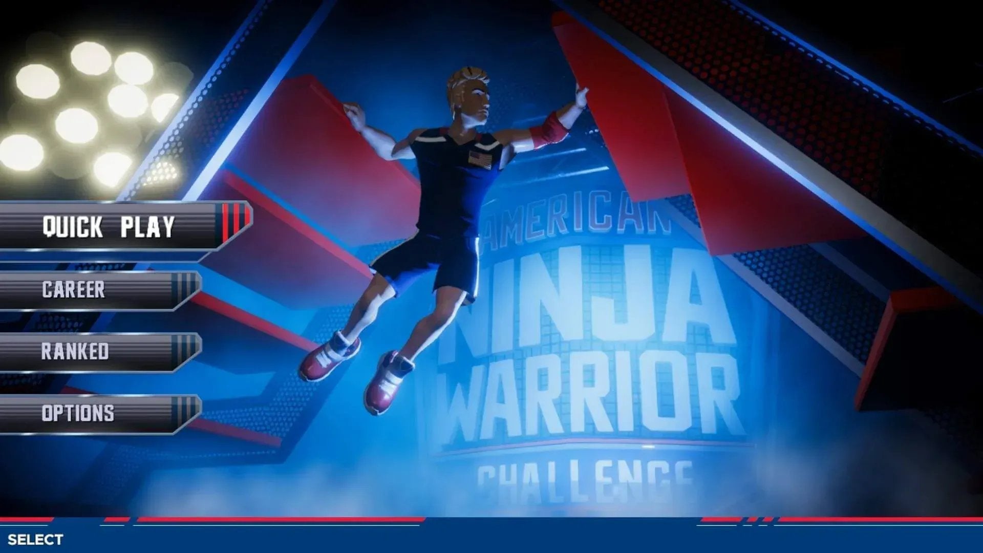 GameRaid Video Game American Ninja Warrior PS4