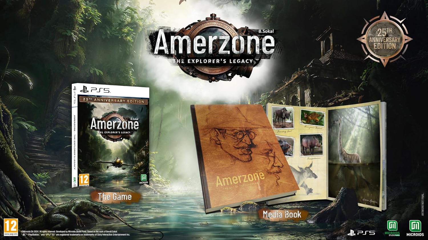 GameRaid Video Game Amerzone Remake: Explorer’s Legacy – PS5 25th Anniversary Limited Edition