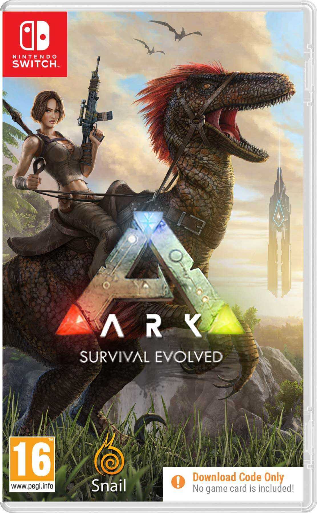 GameRaid Video Game ARK Survival Evolved [Code In A Box] Nintendo Switch