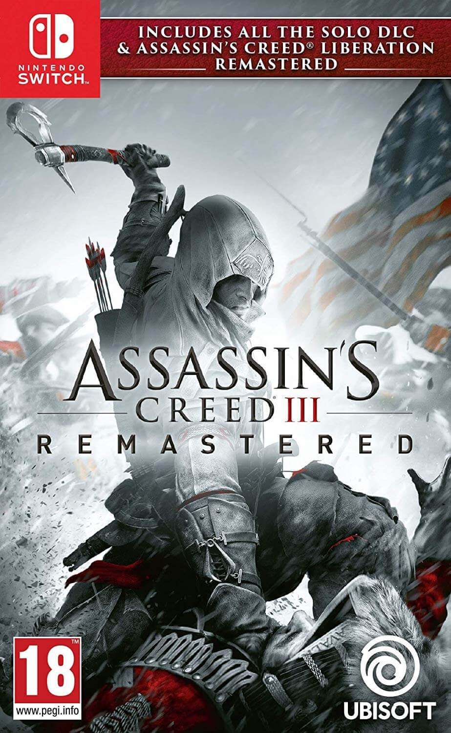 GameRaid Video Game Assassin's Creed III Remastered + Assassin's Creed Liberation Remastered Nintendo Switch