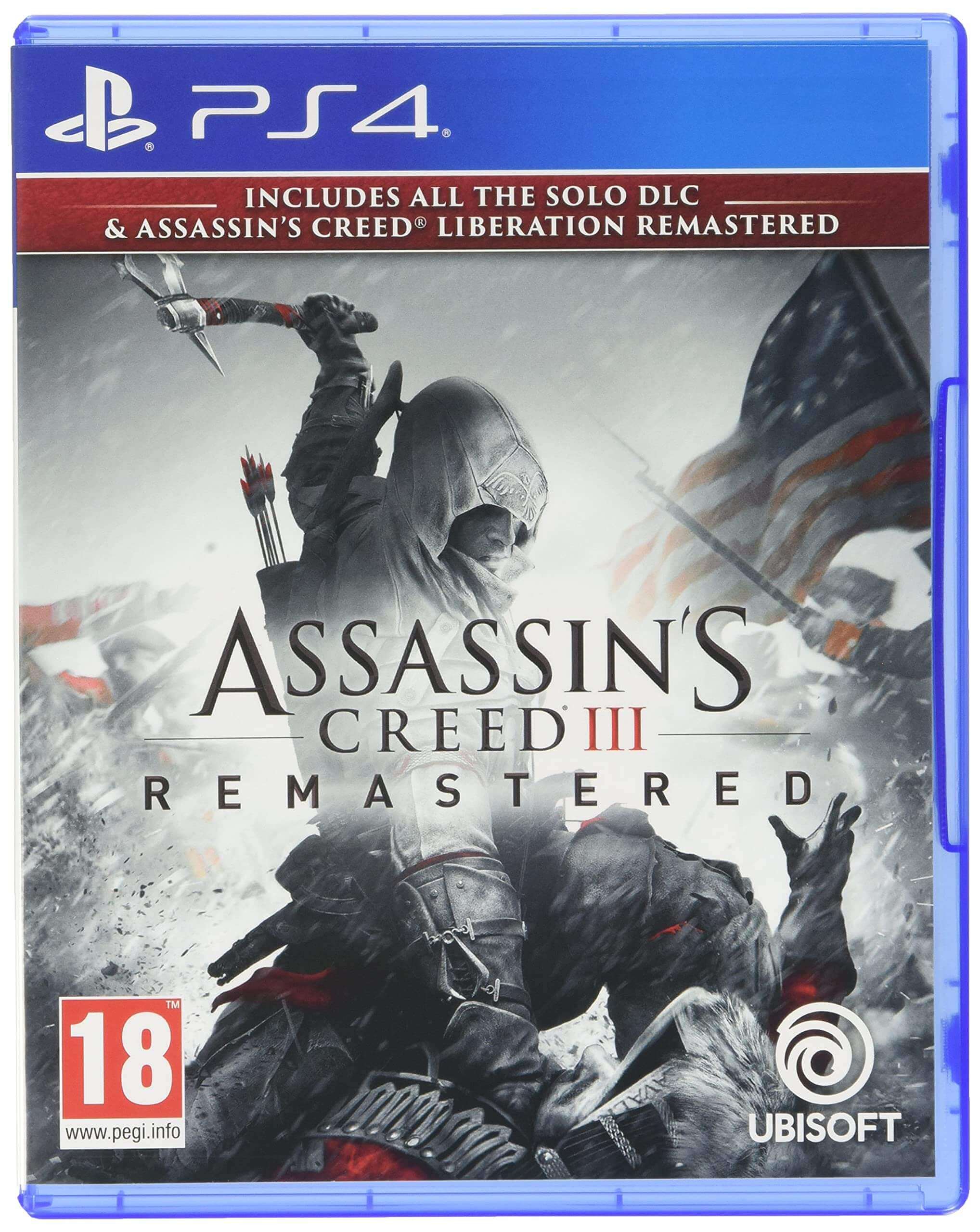 GameRaid Video Game Assassin's Creed III Remastered & Liberation Remastered PS4