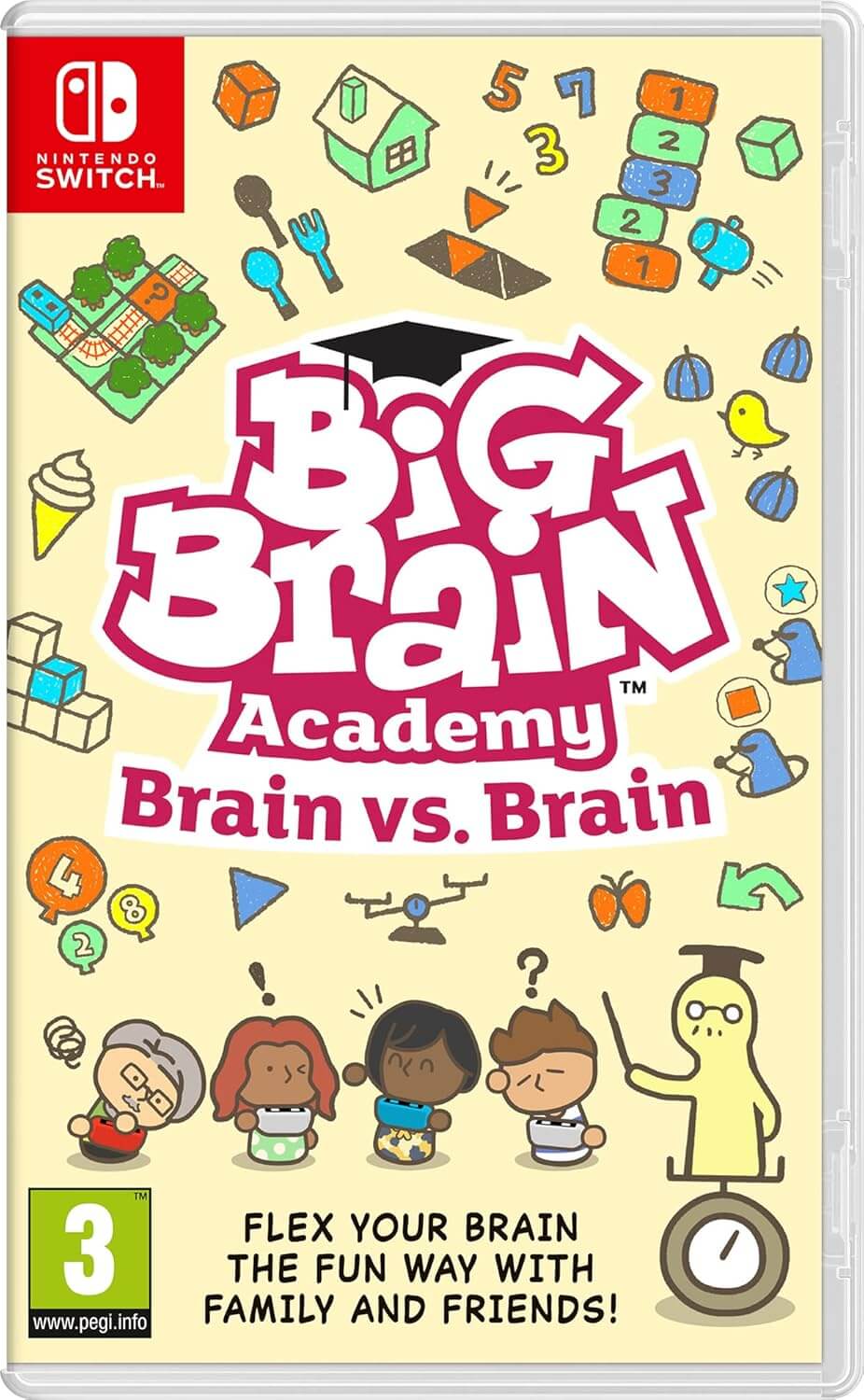 GameRaid Video Game Big Brain Academy: Brain vs Brain Nintendo Switch