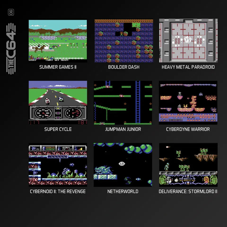 GameRaid Video Game BLAZE Evercade C64 Collection 3