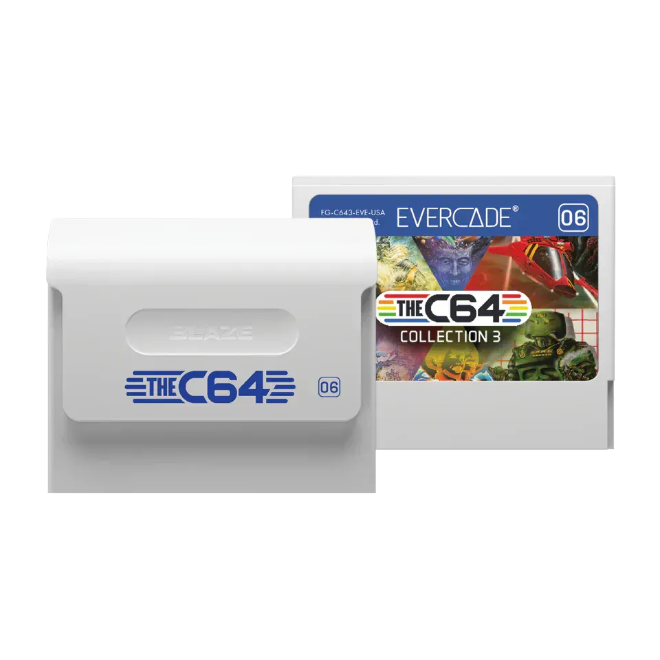 GameRaid Video Game BLAZE Evercade C64 Collection 3
