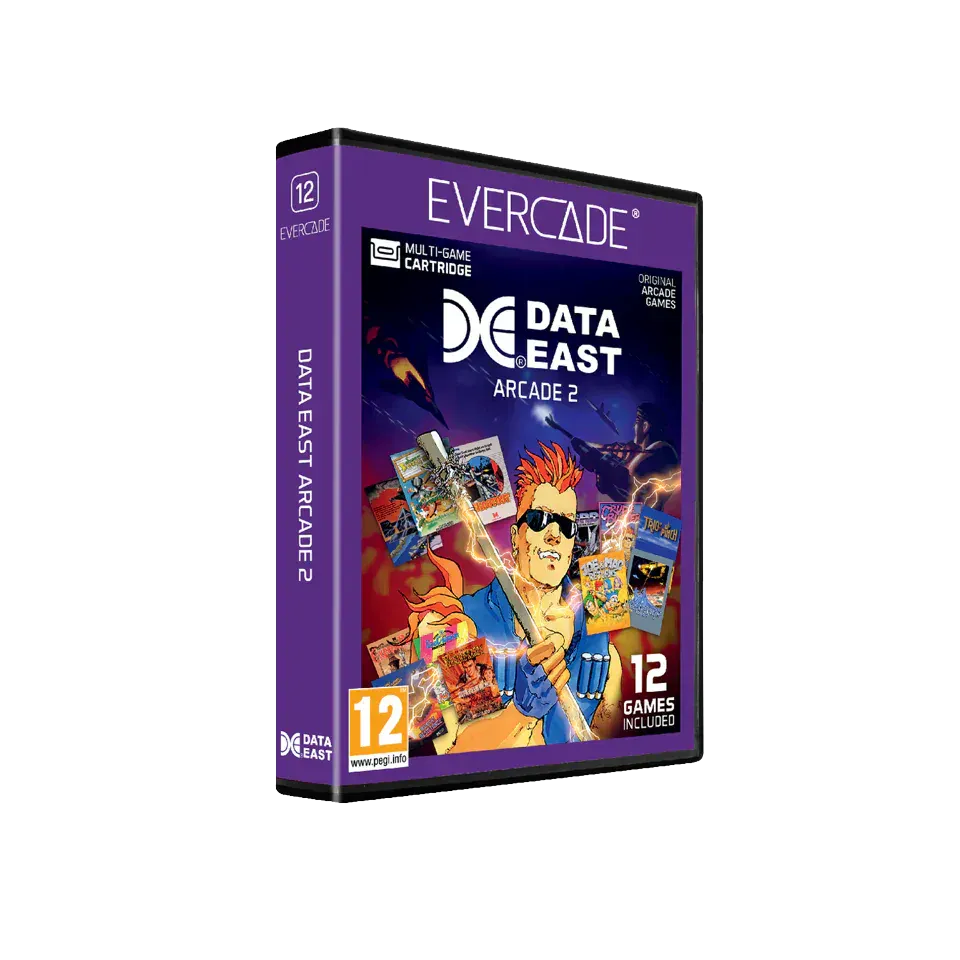 GameRaid Video Game Blaze Evercade Data East Arcade Collection 2 – Cartridge