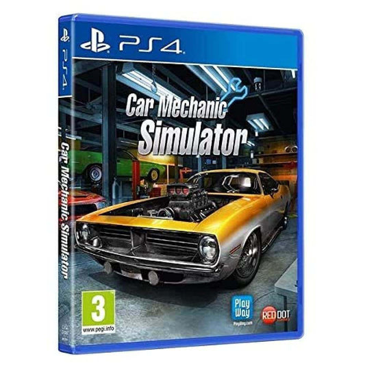 GameRaid Video Game Car Mechanic Simulator PS4