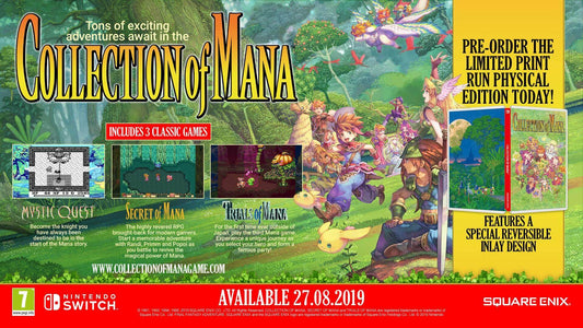 GameRaid Video Game Collection of Mana Nintendo Switch