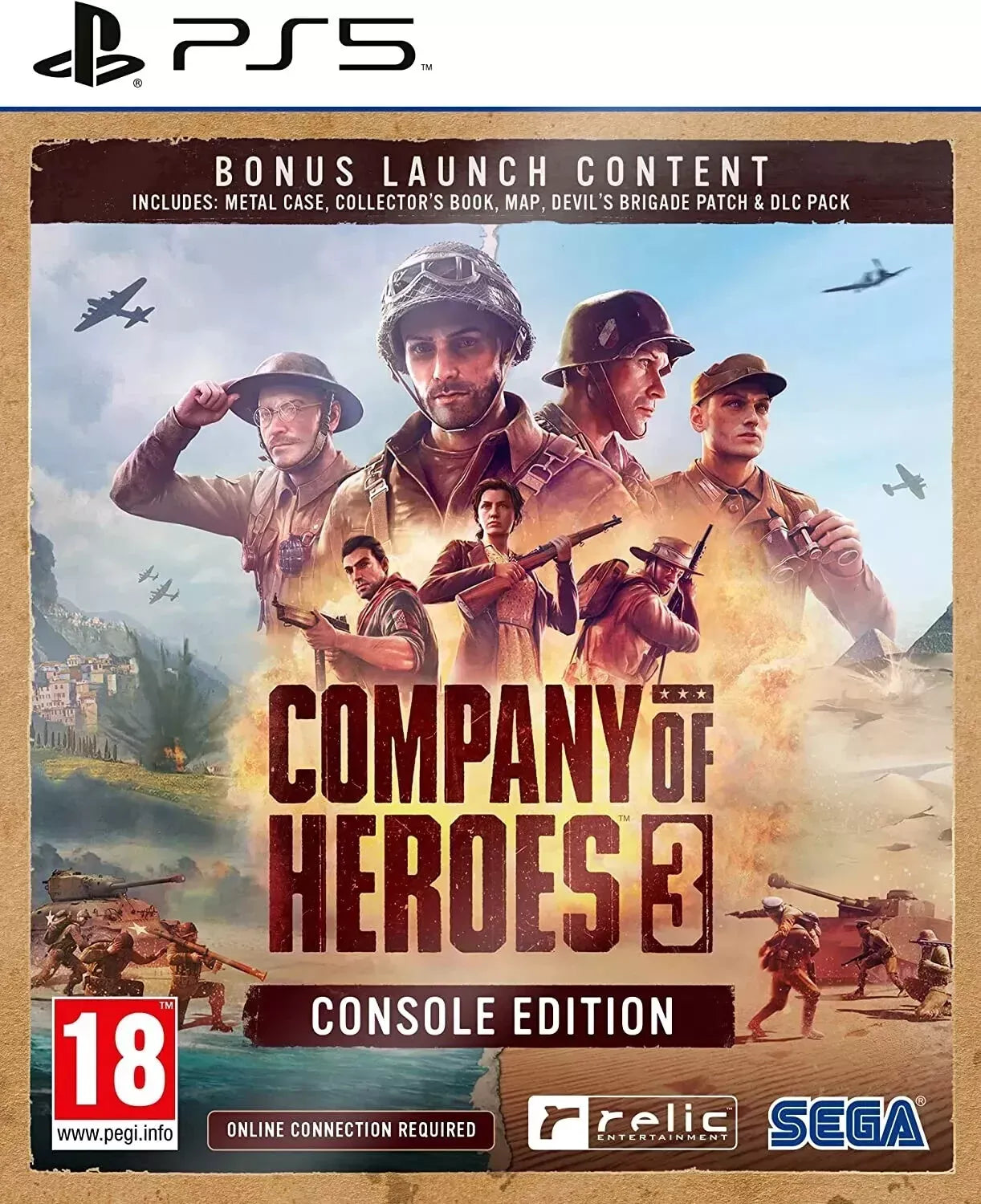 GameRaid Video Game Company of Heroes 3 Console Edition PS5