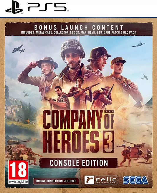 GameRaid Video Game Company of Heroes 3 Console Edition PS5